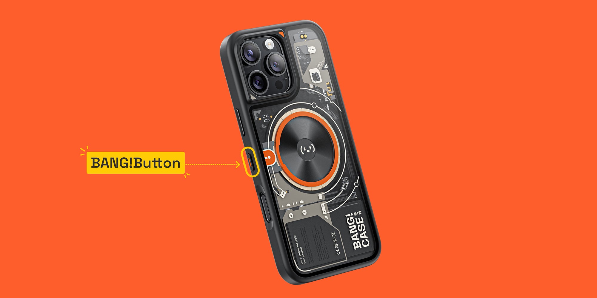 New BANG!CASE for iPhone 16 Pro Series: Enhanced Camera Control and Bang!Button for Multi-Action Customization